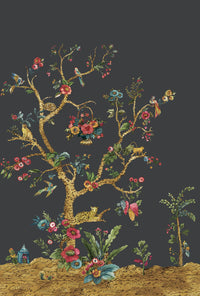 Boxwood Tanzania Tree of Life Mural