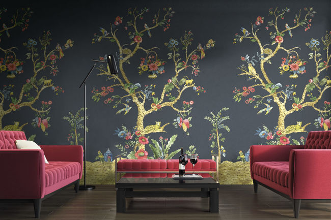 Boxwood Tanzania Tree of Life Mural