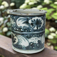 Boxwood Orchid Sea Flower Motif