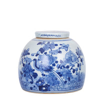 Lins Floral Bird Ming Jar