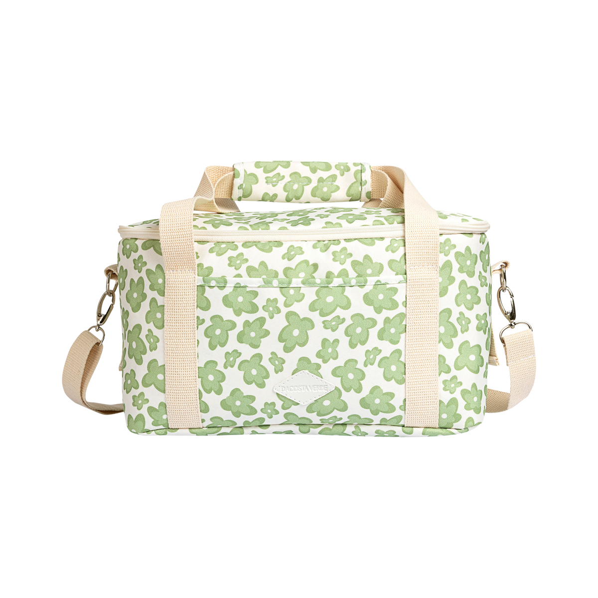 Box Cooler Sage Retro Floral
