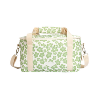 Box Cooler Sage Retro Floral