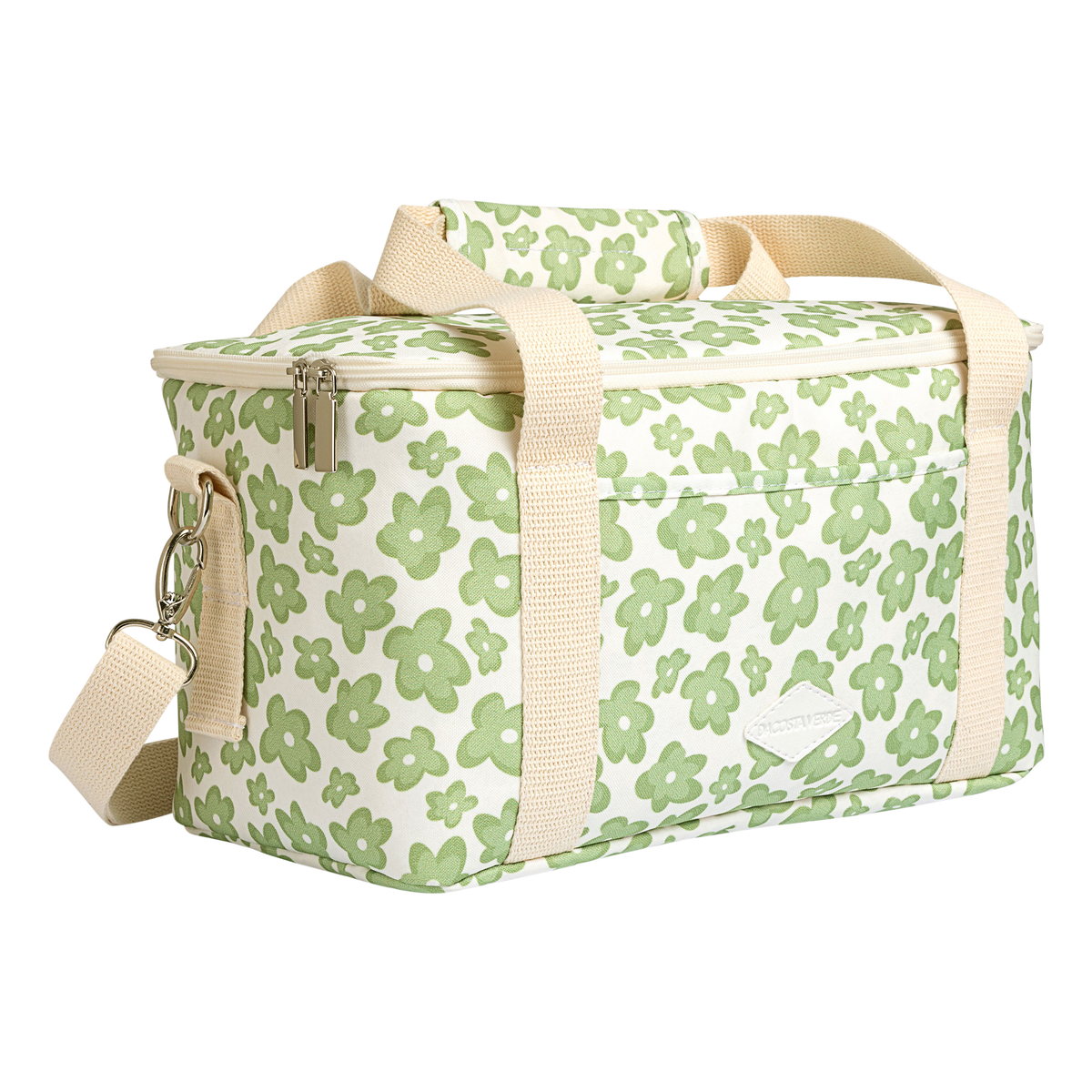 Box Cooler Sage Retro Floral