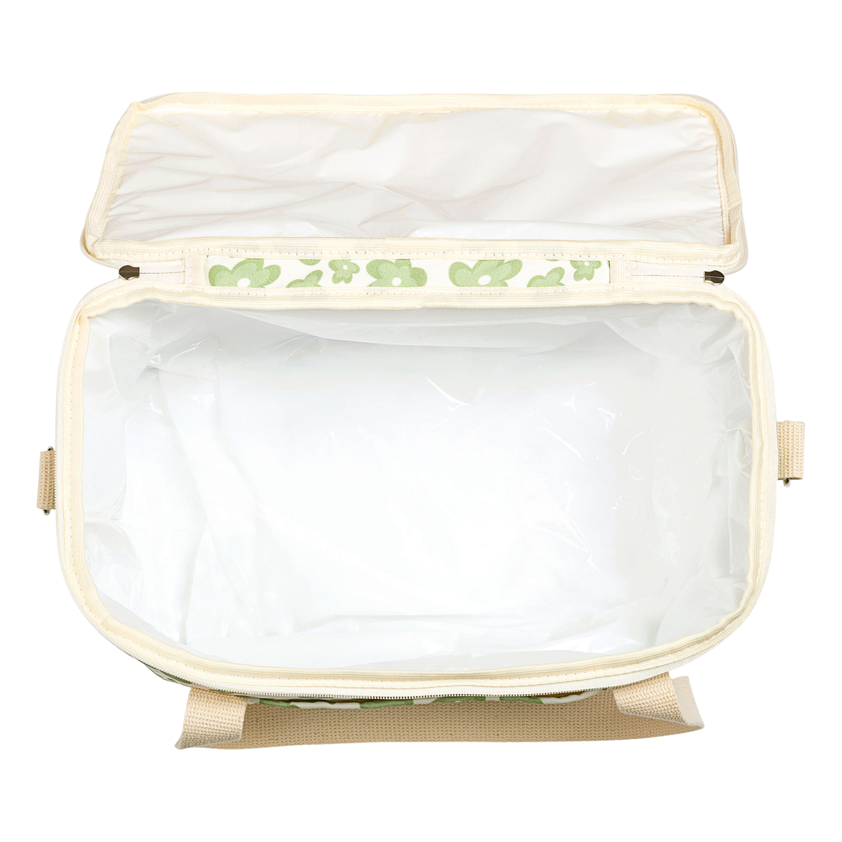 Box Cooler Sage Retro Floral