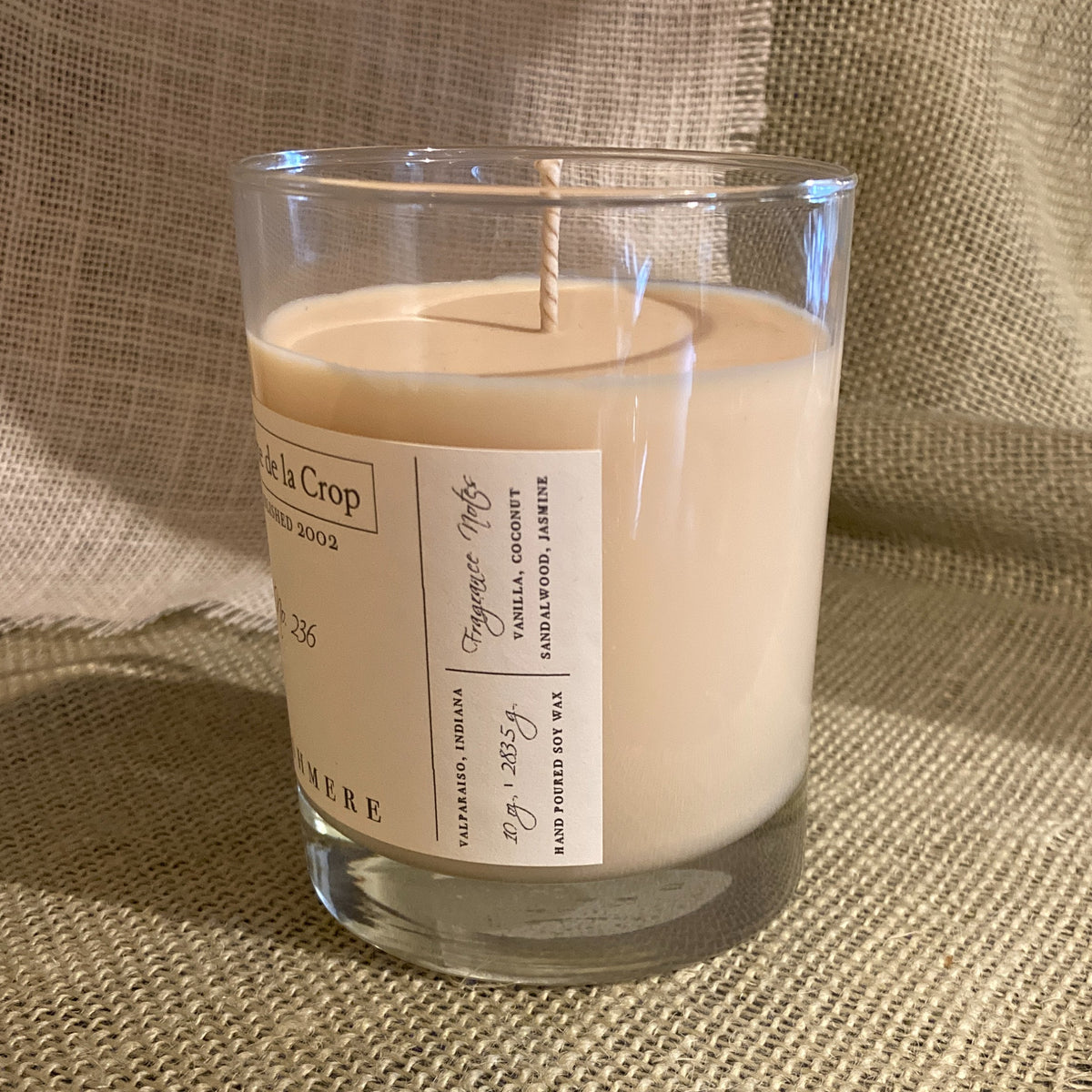 Soy Candle - Tranquility (Lemongrass & Black Current)