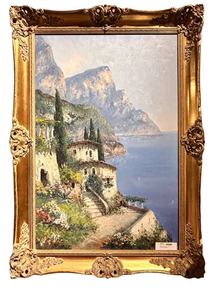 Lake Como Oil Painting